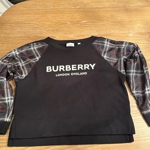Authentic Burberry sweatshirt.